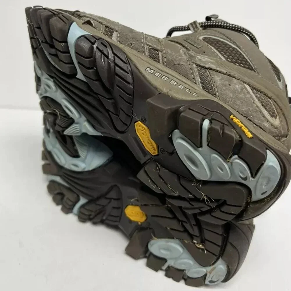 Merrell Women's Moab 2 GTX Hiking Boots Brindle Size 7 M